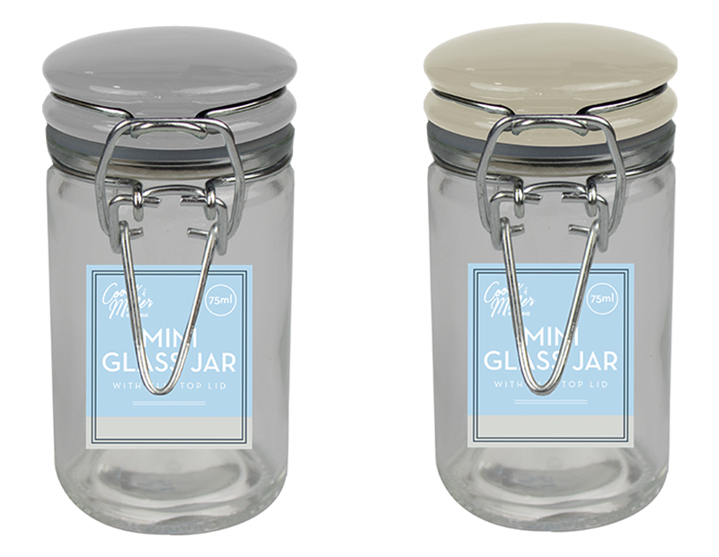 Mini Clip Top Jar